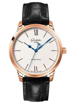 glashutte original senator excellence red gold men's watch