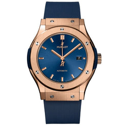 hublot classic fusion 38mm 18k king gold man's watch_1