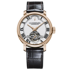 chopard l.u.c 1963 tourbillon 18k rose gold men's watch