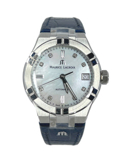 maurice lacroix aikon automatic stainless steel ladies watch