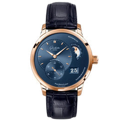 glashutte original pano matic lunar red gold men's watch_5