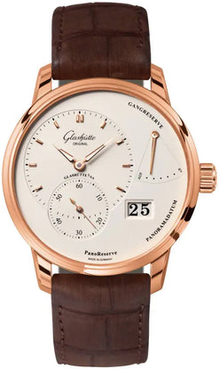 glashutte original pano reserve red gold men's watch_2