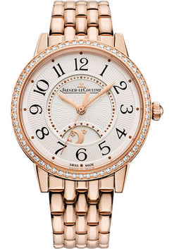 jaeger-lecoultre rendez-vous classic night & day 18k rose gold & diamonds lady's watch_1