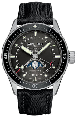 blancpain fifty fathoms bathyscaphe stainless steel men's watch_1