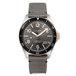 glashutte original spezialist seaq panorama date stainless steel & red gold men's watch_3