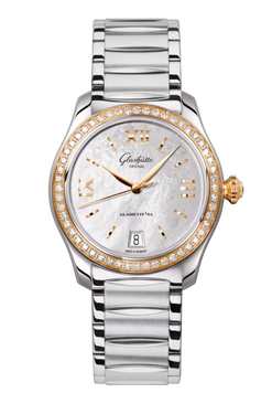 glashutte original lady collection serenade bicolor & diamonds lady's watch