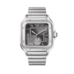 cartier santos de cartier stainless steel watch