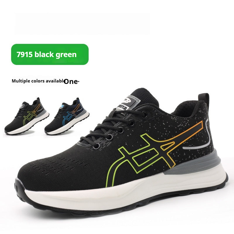 Men’s Steel Toe Safety Shoes – Breathable Anti-Smash & Puncture Design