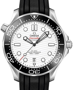 omega seamaster diver stainless steel & ceramic men's watch_1