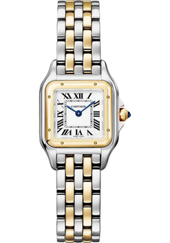 cartier panth?e de cartier stainless steel & 18k yellow gold men's watch_1