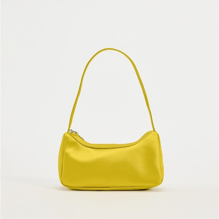 Trendy Women’s Handbag – Silk Satin Small Underarm Shoulder Bag
