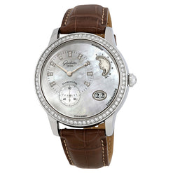 glashutte original pano matic luna stainless steel ladies watch_4