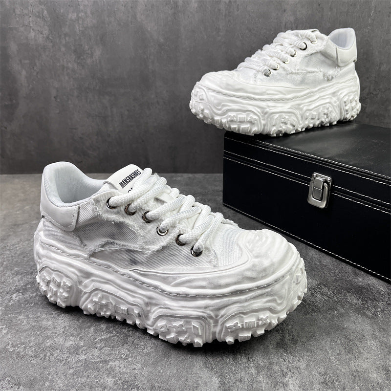 Men’s Retro American Style Sneakers – Fashion Versatile Casual Shoes