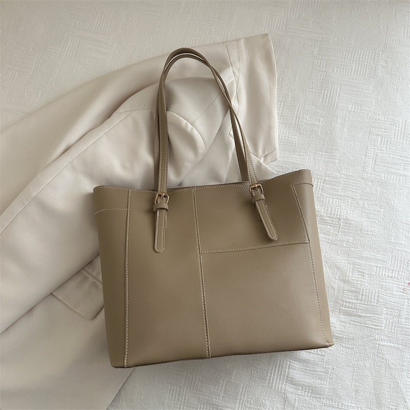 Women’s Underarm Handbag – Simple Large Capacity Commuter Bag