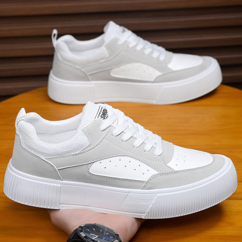 Men’s Low-Top Platform Sneakers – High Street All-Match Trendy Shoes