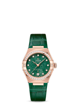 omega constellation co-axial master chronometer sedna? gold & diamonds lady?s watch_5