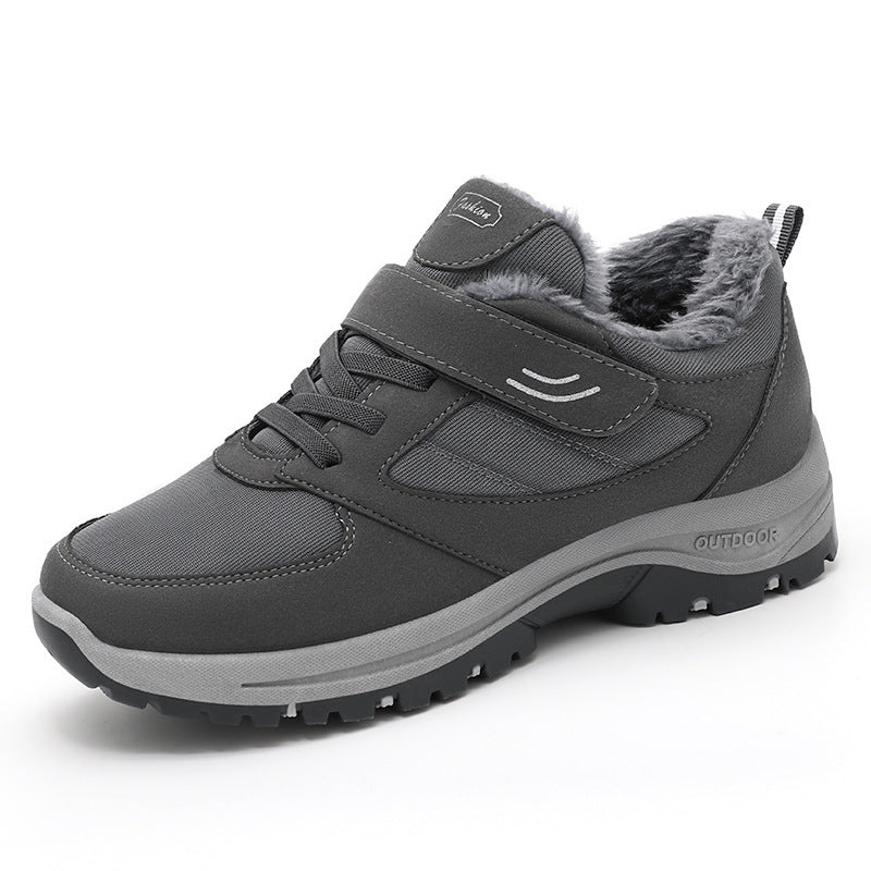 Men’s Winter Warm Walking Shoes – Cotton Lined Non-Slip Casual Boots