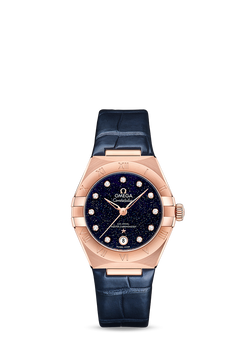 omega constellation co-axial master chronometer sedna? gold & diamonds lady?s watch_2