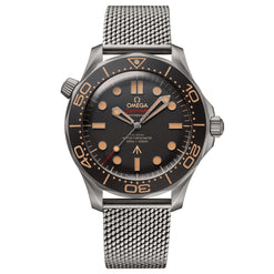 omega seamaster diver chronometer titanium men's watch_1