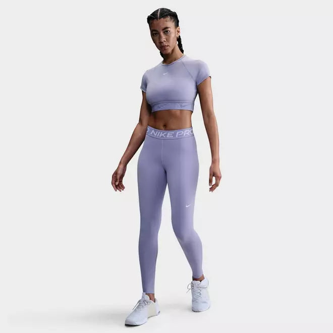 Women's Nike Pro 365 High-Waisted 7/8 Mesh Panel Leggings