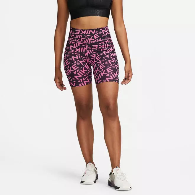 Women's Nike One Mid-Rise Bike Shorts