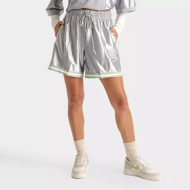 Women's Nike Sportswear Loose Mid-Rise Satin Shorts