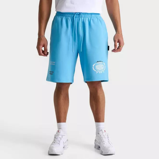 Men's Hoodrich Noir Loose Fleece Shorts