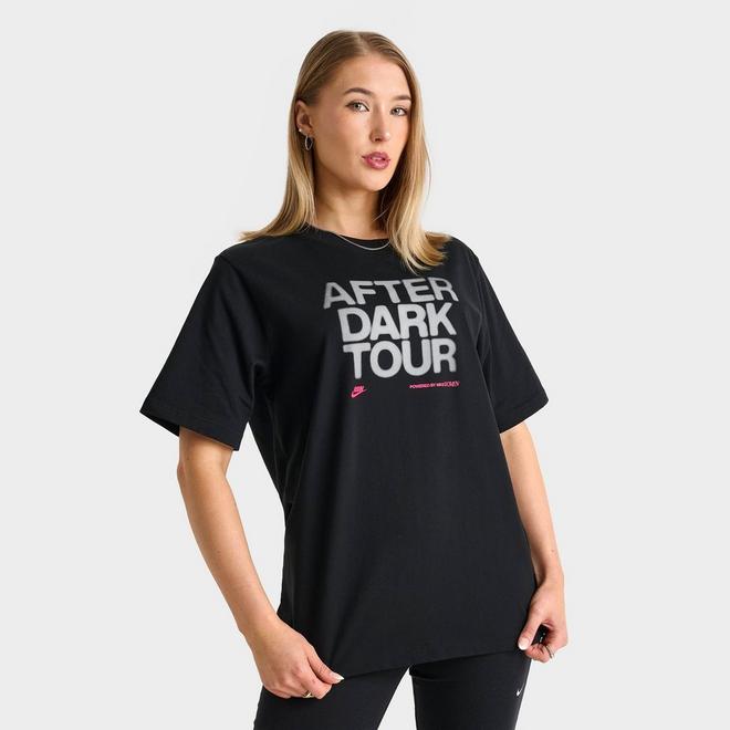 Women's Nike After Dark Tour Race Series Loose Short-Sleeve T-Shirt
