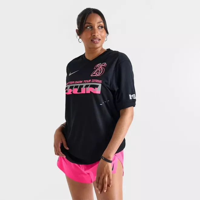 Women's Nike Dri-FIT After Dark Tour Graphic Running Jersey
