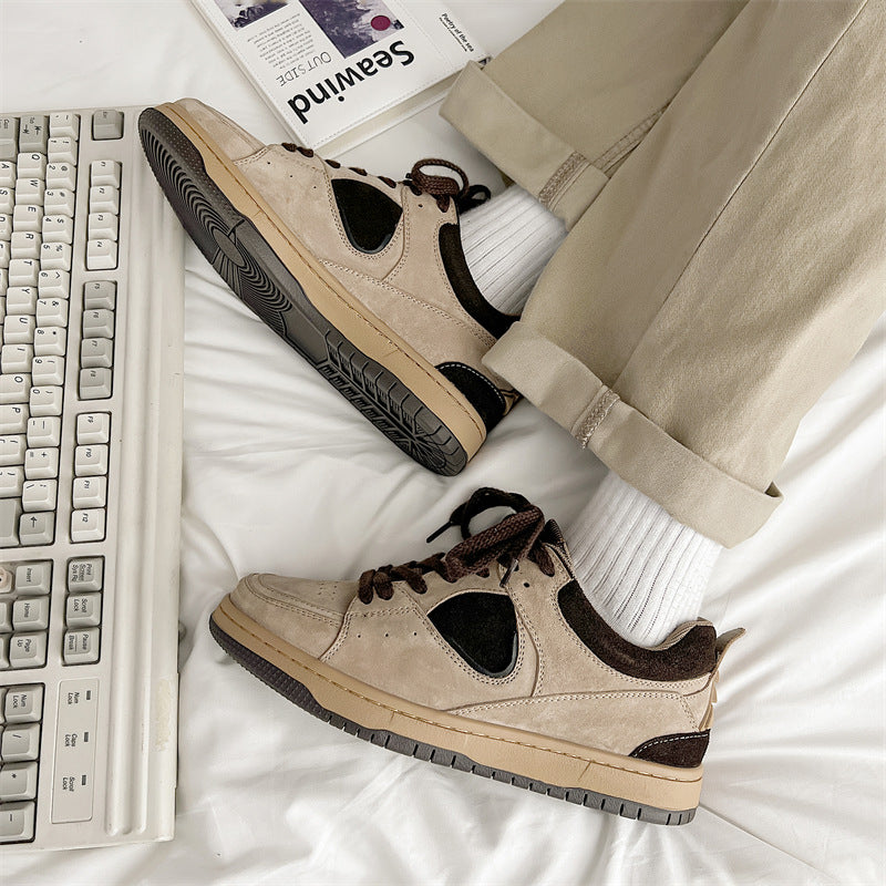 Men’s Breathable Casual Sneakers – Versatile Lightweight Trendy Shoes