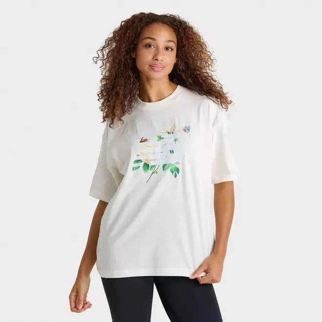 Women's New Balance Floral Graphic Boyfriend T-Shirt