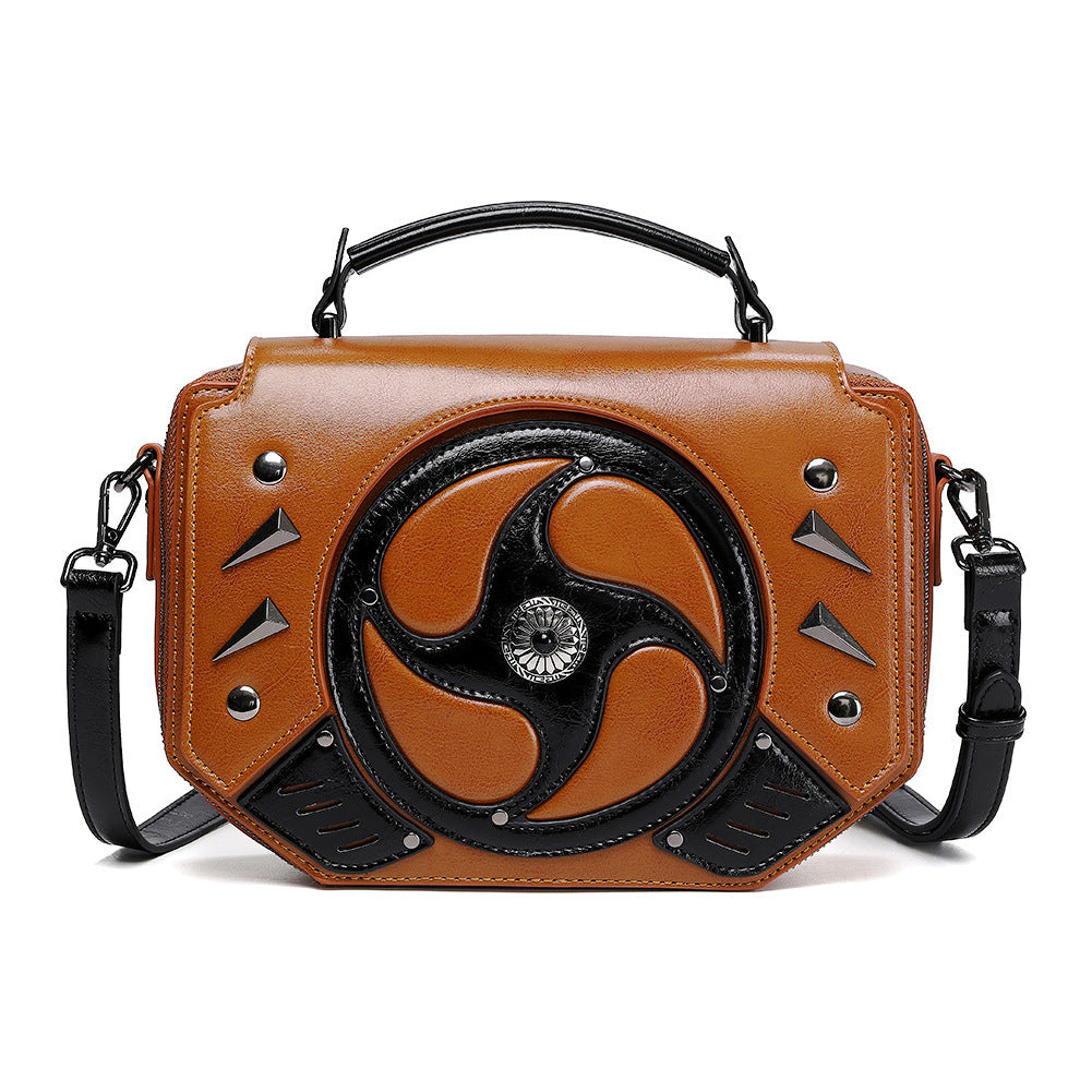 Retro Style One-Shoulder Crossbody Bag for Women
