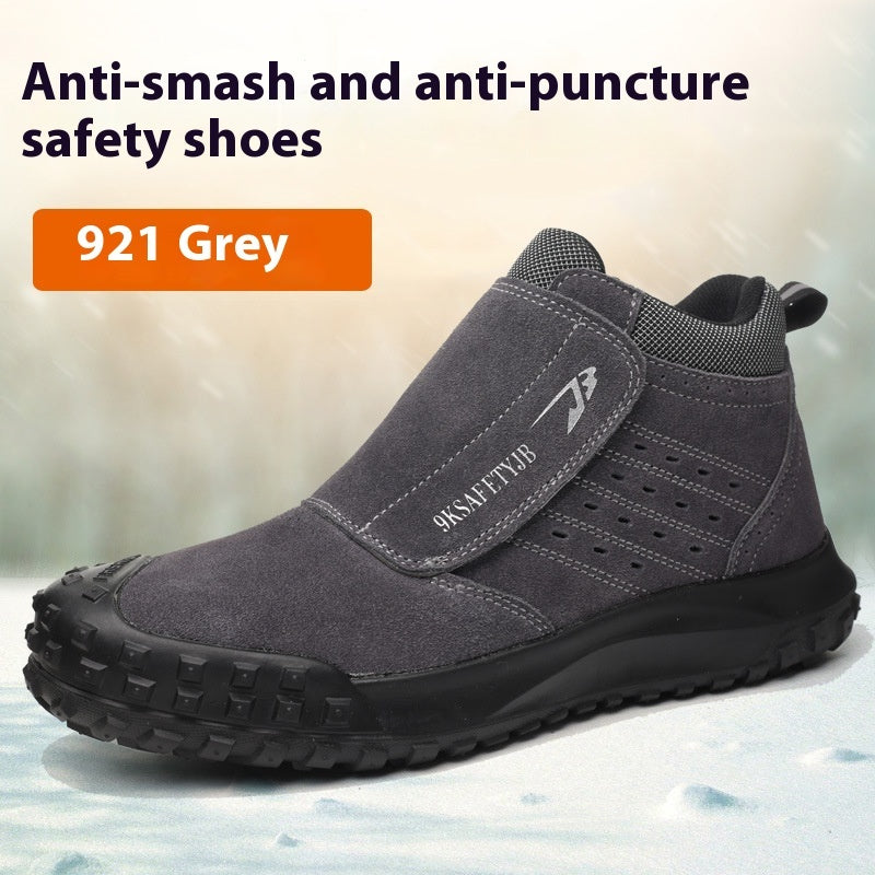Men’s Safety Shoes – Anti-Smashing, Puncture-Resistant Work Sneakers