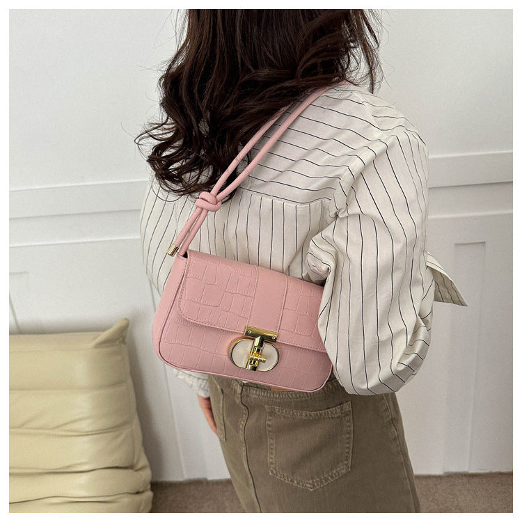 Women’s Retro Handbag – New Simple Small Square Hand-Carry Bag