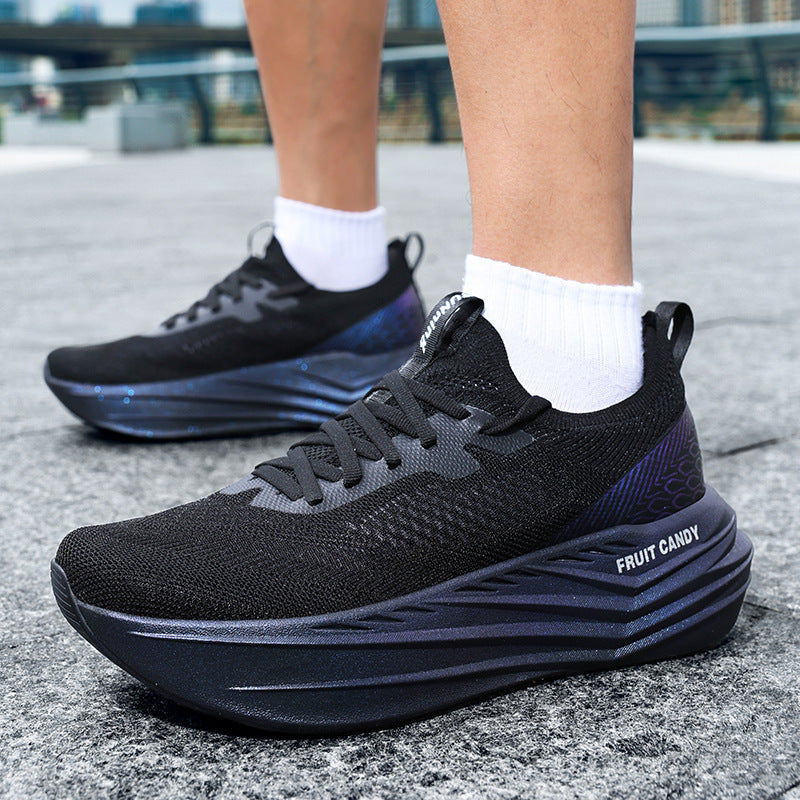 Summer Road Running Shoes – Breathable Mesh, Shock Absorption & Lightweight Sneakers