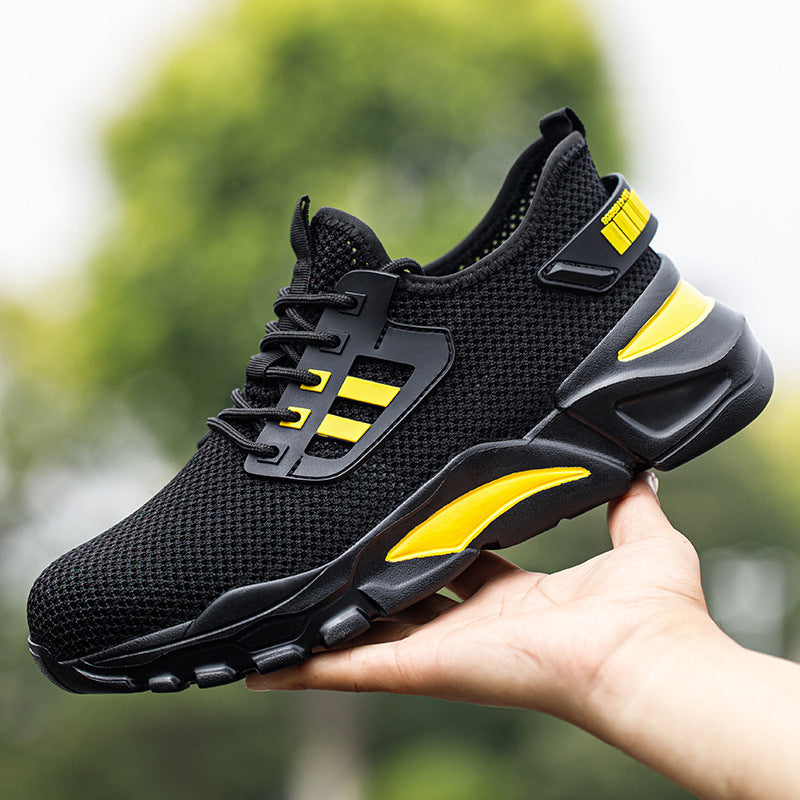 Men's Fashion Summer Breathable Work Shoes