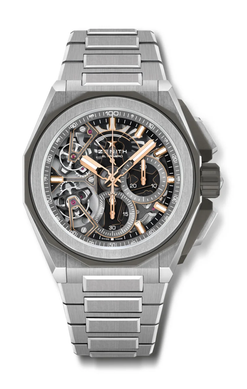 zenith defy extreme double tourbillon titanium men's watch