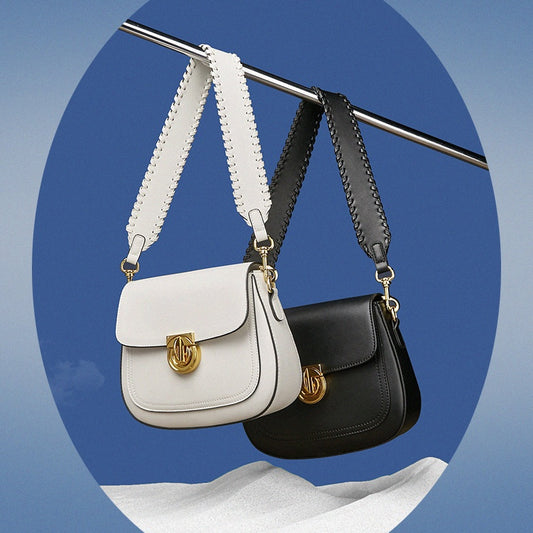 Women's Leather Saddle Shoulder & Armpit Bag