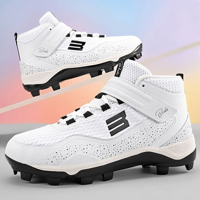 Youth Non-Slip Softball Sneakers – Wear-Resistant Training Shoes