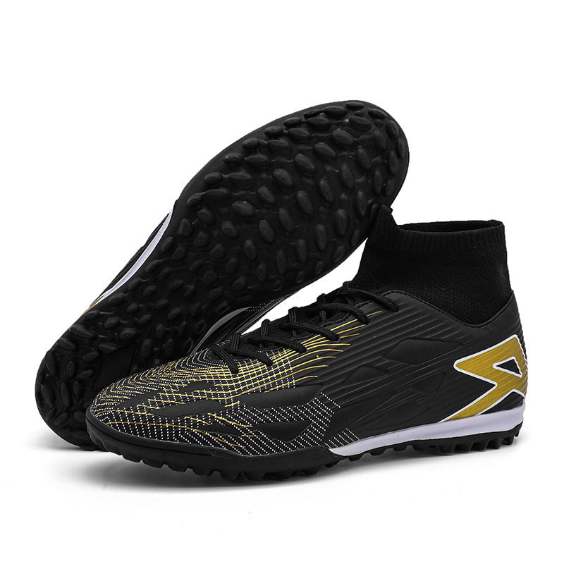 Men’s High-Top Turf Soccer Shoes – Plus Size Available