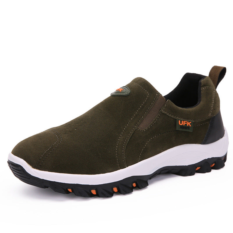 Men’s Frosted Outdoor Shoes – Casual Mountaineering & Hiking Style