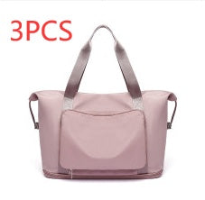 Women’s Foldable Gym Bag – Large Capacity Travel & Yoga Tote Bag