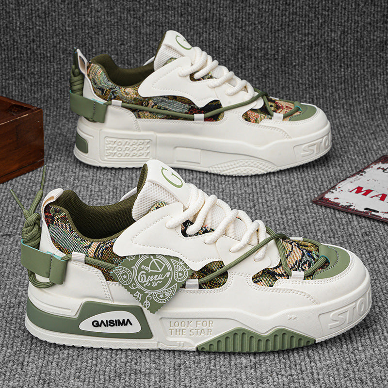 Men’s Casual Shoes – New Thick-Soled Non-Slip Versatile Sneakers