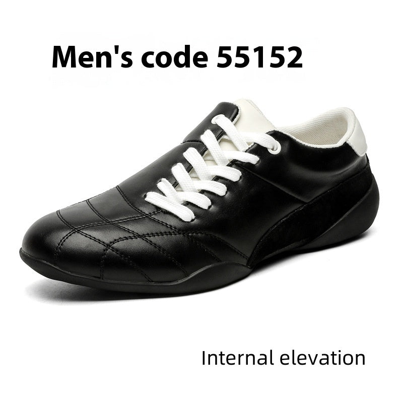 Men's Retro Oblique Lace-Up Sneakers – Flat Sports Casual Shoes