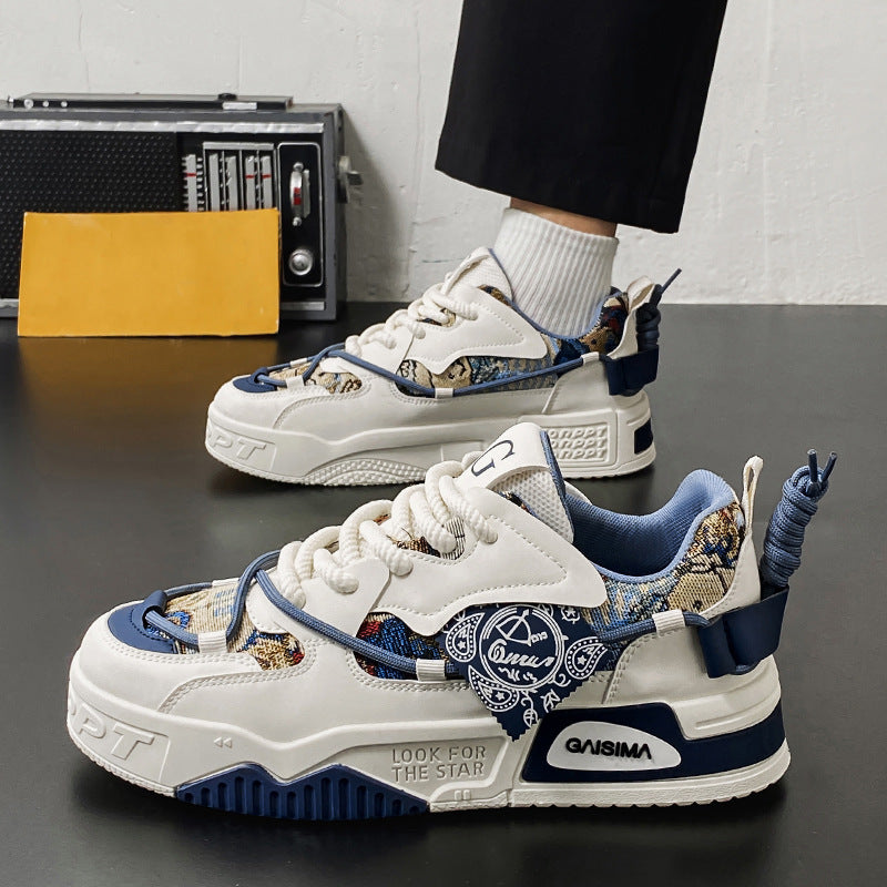 Men’s Casual Shoes – New Thick-Soled Non-Slip Versatile Sneakers