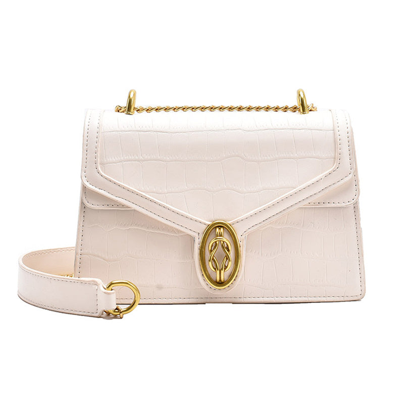 New Stone Pattern Crossbody Bag | Autumn Winter Fashion All-Match Chain Shoulder