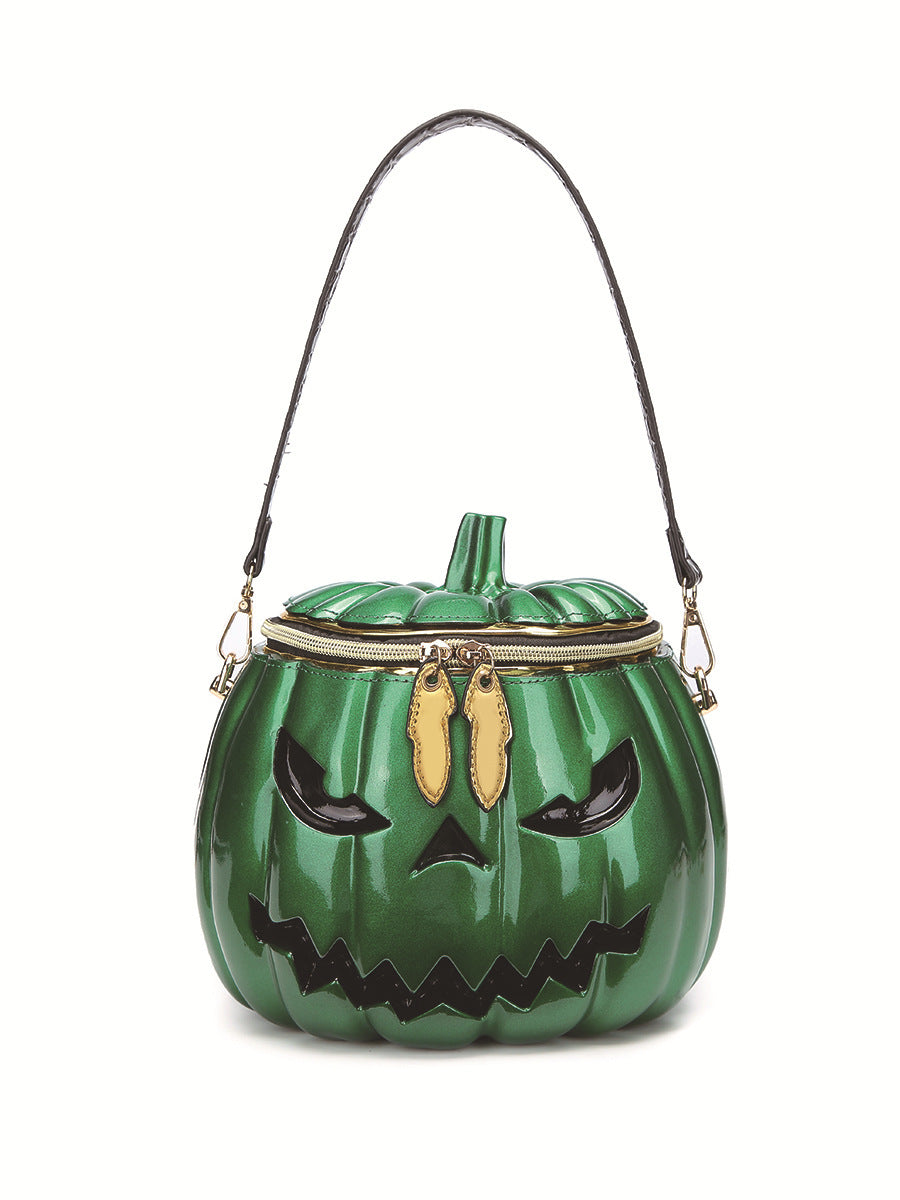 Women’s Pumpkin Shoulder Bag – Casual Multi-purpose Crossbody