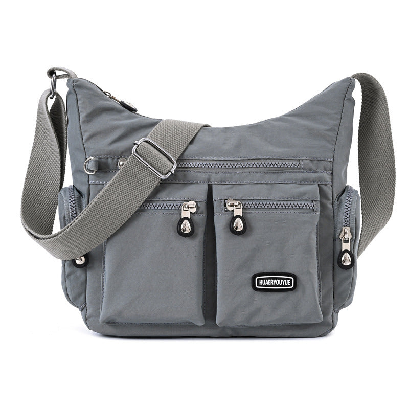Women’s Waterproof Shoulder Bag – Multi-Pocket Crossbody Bag