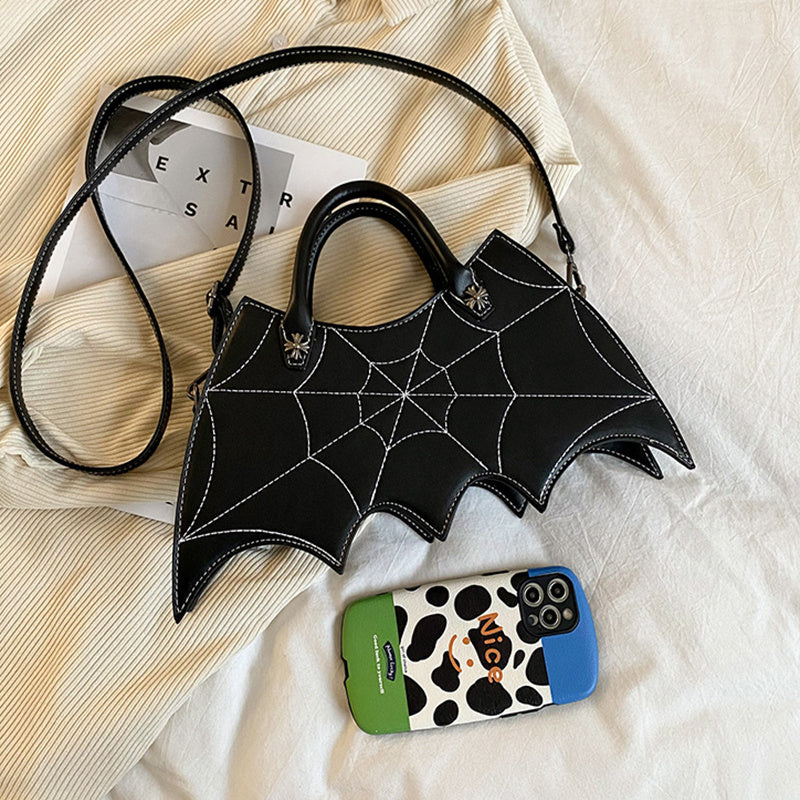 Women’s Halloween Bag – Spider Web Batgirl Messenger Crossbody