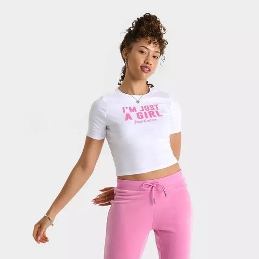 Women's Juicy Couture Graphic Baby T-Shirt